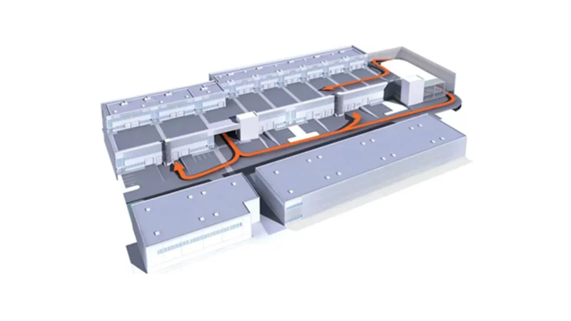 INNOVESPACE PLATE FORME DE STOCKAGE AVEC BUREAUX - SAINT DENIS – FRANCE