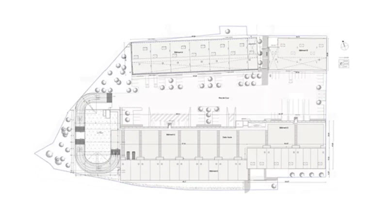 INNOVESPACE PLATE FORME DE STOCKAGE AVEC BUREAUX - SAINT DENIS – FRANCE