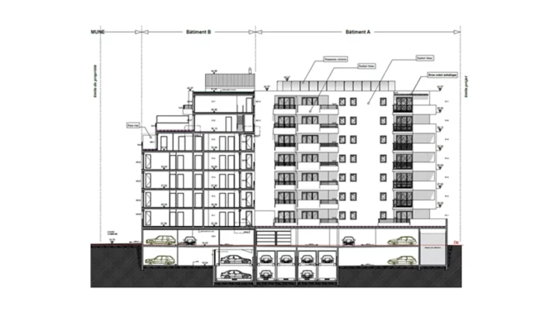 « 284 CAPELETTE » 68 LOGEMENTS COLLECTIFS - MARSEILLE – FRANCE